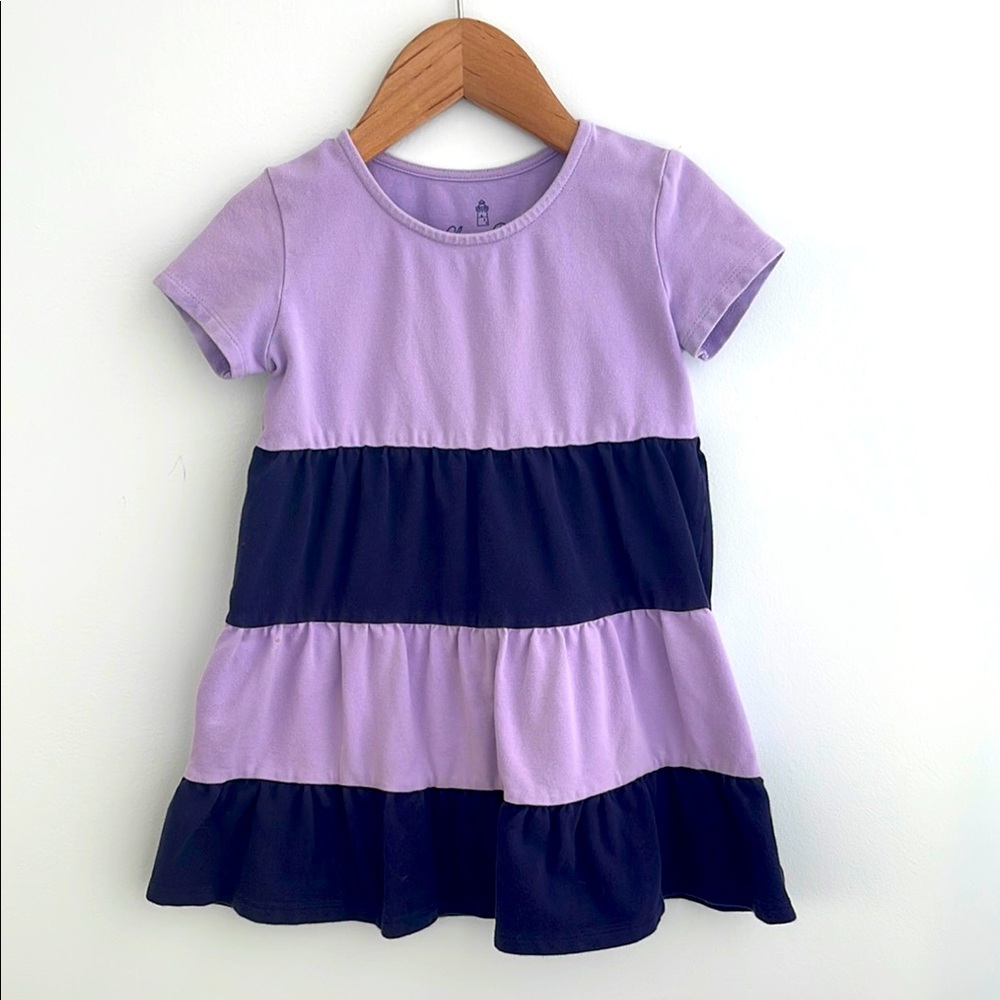 Classic Prep purple and navy dress